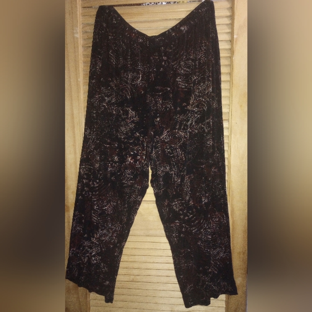 Chic Velvet Pants by Citiknits